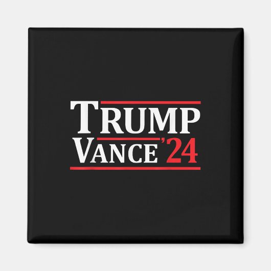 トランプ ヴァンス 24 トランプ 2024  マグネット (正面)