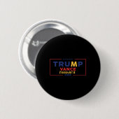 トランプ ヴァンス I'm Lovin It 2025 楽しい名言 引用 T 缶バッジ (正面&裏面)