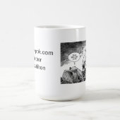 トランプ：人生最高のは何か？ コーヒーマグカップ (中央)