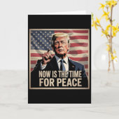 トランプ - 今こそ平和の時だ 1 カード (黄色い花)