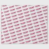 トランプ-保アメリ素晴らしカ！ギフト包装紙 ラッピングペーパー (フラット)