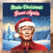 トランプ – 再びクリスマスを作素晴らしる ウィンドウサイン (シート2)