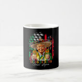トランプ 再び偉大なシンコデマヨに コーヒーマグカップ (中央)