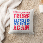 トランプ - 再び活躍 トランプが再び勝利 クッション (ブランケット)