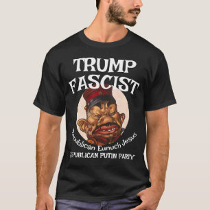 トランプ 反ファシスト 鉄槌 内戦 2026 2028 Tシャツ