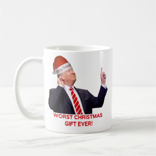 トランプ、史上最悪のクリスマスプレゼント！ コーヒーマグカップ