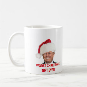 トランプ、史上最悪のクリスマスプレゼント！ コーヒーマグカップ