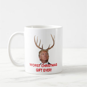 トランプ、史上最悪のクリスマスプレゼント！ コーヒーマグカップ