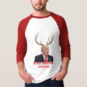 トランプ、史上最悪のクリスマスプレゼント！ Tシャツ (正面)