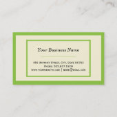 トランプ 名刺 (裏面)