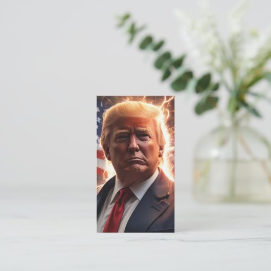 トランプ 名刺 (スタンド正面)