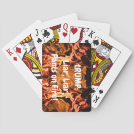 トランプ：嘘つき、嘘つき、パンツオンファイアー！（単語の変更） トランプ