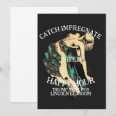 トランプ 従順な妻たち 増殖プログラムが開始 招待状 (正面/裏面)