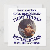 トランプ 招待状 (正面)