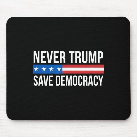 トランプ – 救民主主義- マウスパッド (正面)