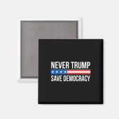 トランプ – 救民主主義- マグネット (正面/裏面)