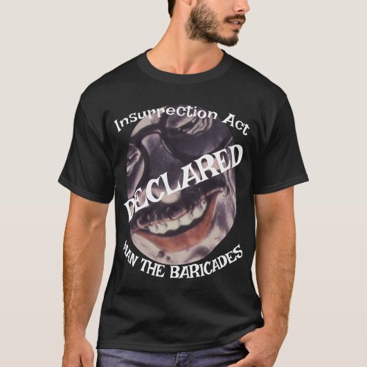 トランプ 暴動 FW FV HG 法案 ミネアポリス 命令 Tシャツ (正面)