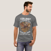 トランプ 最後の晩餐 社会主義 ユダヤ人 イスラム教 Tシャツ (正面フル)