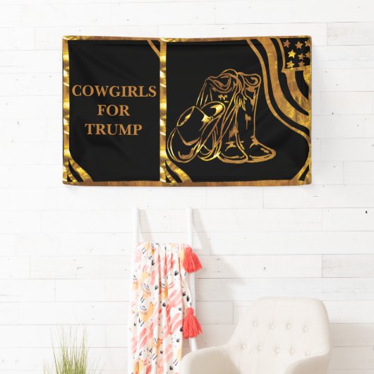 トランプ 横断幕 (インサイチュ)