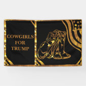 トランプ 横断幕 (横)