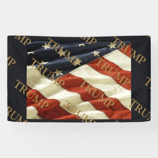 トランプ 横断幕 (横)