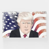 トランプ 横断幕 (横)