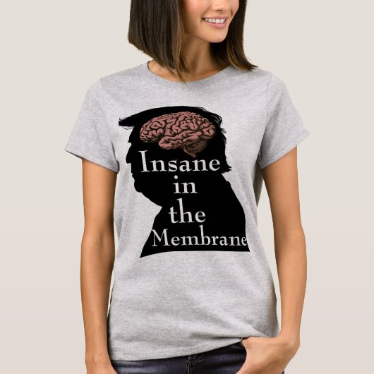 トランプ/正気でないTシャツ Tシャツ (正面)