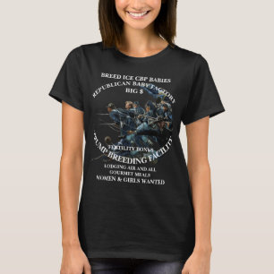 トランプ 氷 CBP 繁殖施設 乱交 トランプ Tシャツ