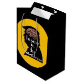 トランプ/狂気の抱き枕 ミディアムペーパーバッグ (裏面アングル)