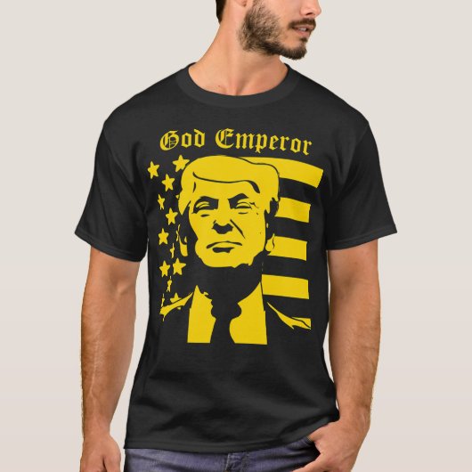 トランプ – 神の皇帝 Tシャツ (正面)