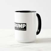 トランプ – 私は政治家ではない、私はブランドである マグカップ (正面右)