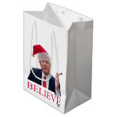 トランプ、私信じはない ミディアムペーパーバッグ (正面アングル)