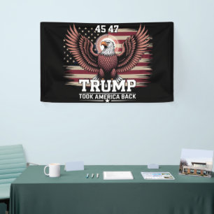 トランプ 第45代 第47代 大統領 フラッグ 2025 鯲 アメリカ  横断幕