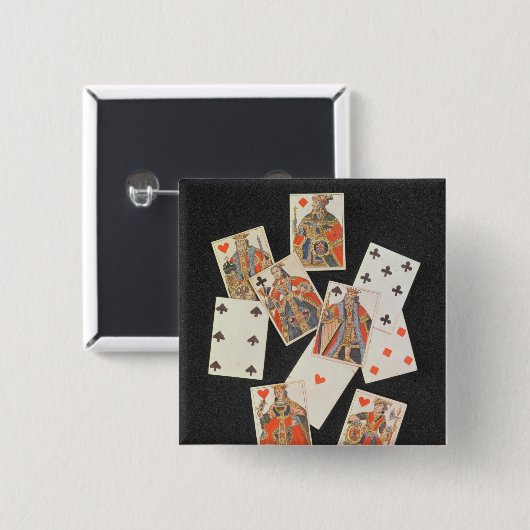 トランプ 缶バッジ (正面&裏面)