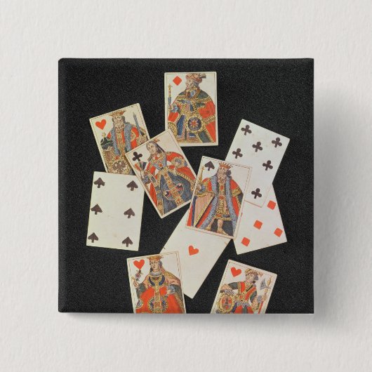 トランプ 缶バッジ (正面)