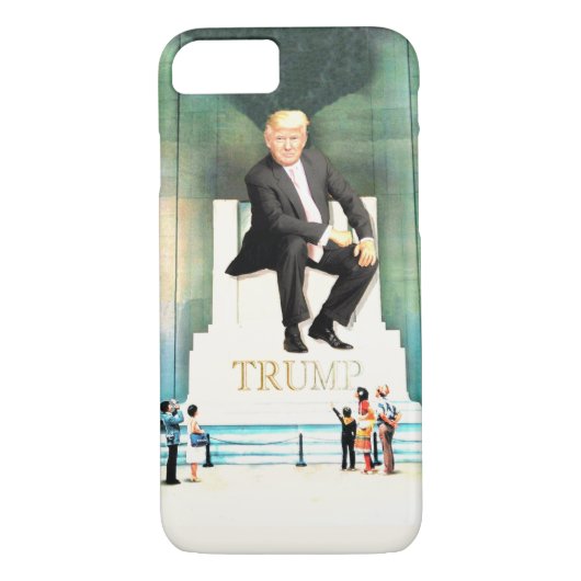 トランプ:自己への記念碑 Case-Mate iPhoneケース (裏面)