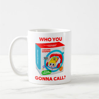 トランプ "誰を呼ぶ？" コーヒーマグ コーヒーマグカップ