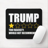 トランプ - 過度にファシスト的、非推奨 マウスパッド (マウス)