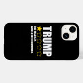 トランプ - 過度にファシスト的、非推奨 Case-Mate iPhoneケース (裏面 (横))