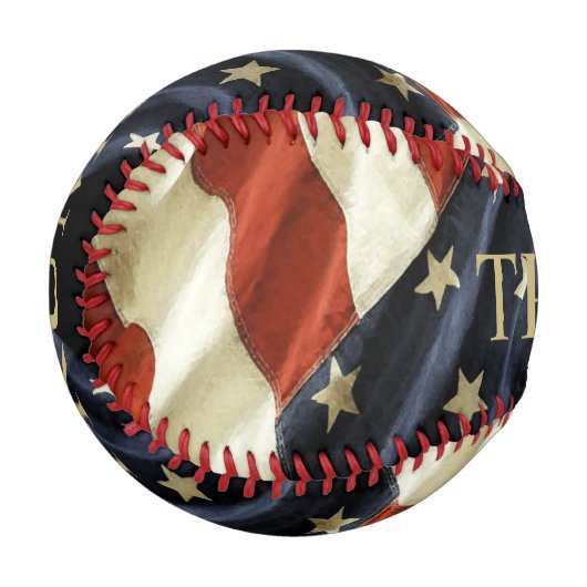 トランプ 野球ボール (正面左)