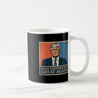 トランプ、陰謀論を再び偉大に 7 コーヒーマグカップ