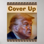 トランプ/隠蔽ポスター ポスター (正面)