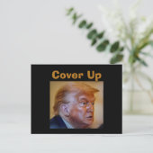 トランプ/隠蔽 ポストカード (スタンド正面)