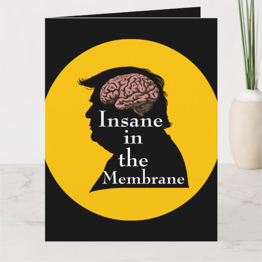 トランプ/非常識グリーティングカード カード (正面)