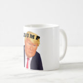 トランプ/馬鹿カップ コーヒーマグカップ (正面右)