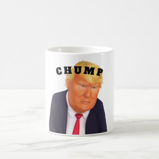 トランプ/馬鹿カップ コーヒーマグカップ (中央)