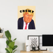 トランプ/馬鹿ポスター ポスター (ホームオフィス)