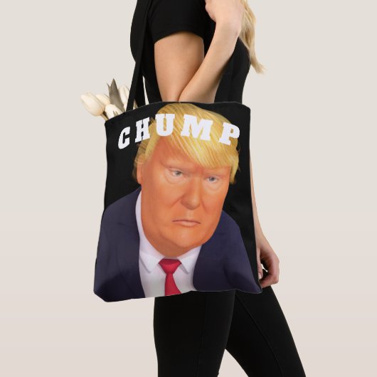 トランプ/馬鹿者 トートバッグ (クローズアップ)