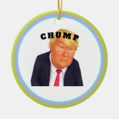 トランプ/馬鹿陶器オーナメント セラミックオーナメント (正面)