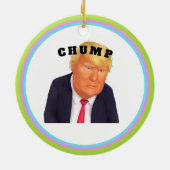 トランプ/馬鹿陶器オーナメント セラミックオーナメント (裏面)